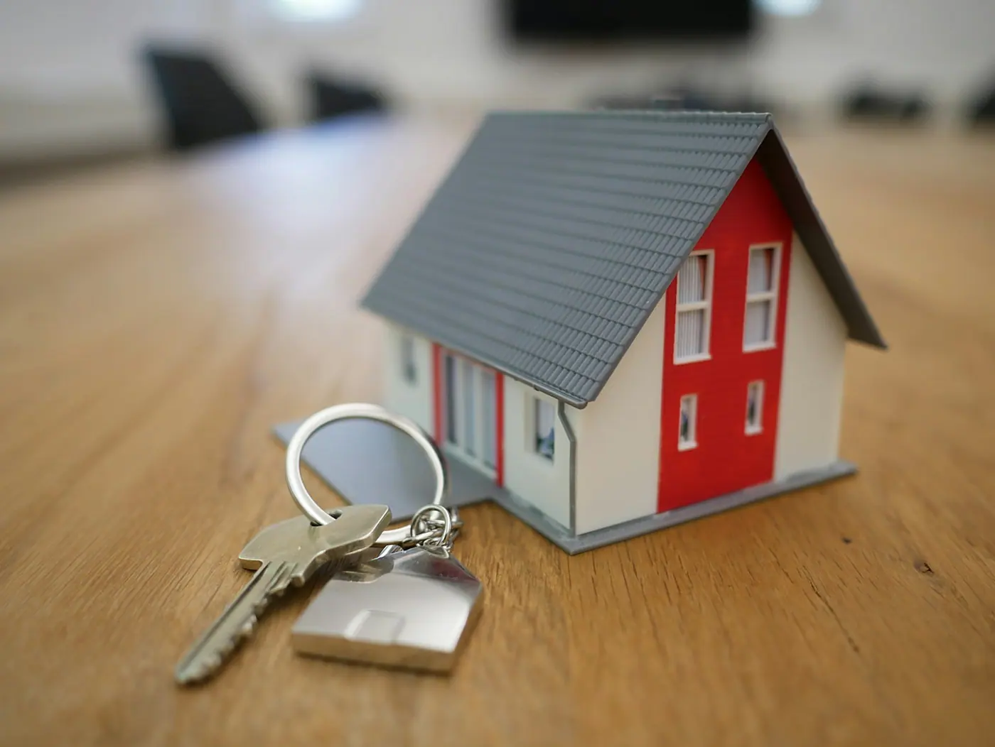 Keys handed over at a managed home door